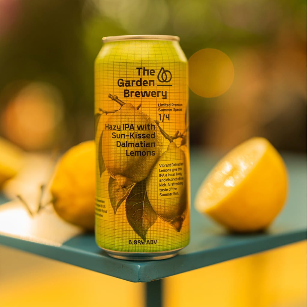 Hazy IPA with Sun-Kissed Dalmatian Lemons