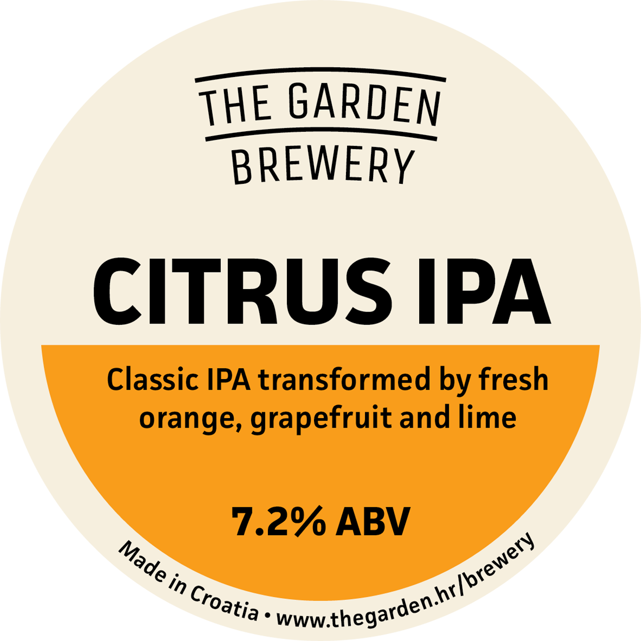 Citrus IPA The Garden