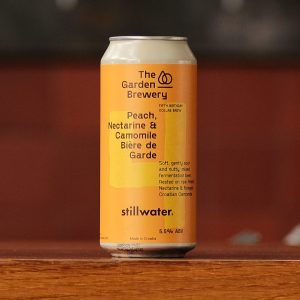 The Garden Peach, Nectarine & Camomile Biere de Garde  Stillwater collab - The Garden Brewery