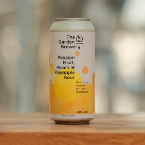 The Garden Passion Fruit, Peach & Pineapple Sour - The Garden Brewery