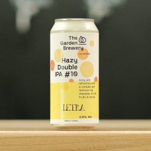 The Garden Hazy Double IPA #10  Letra (PT) Collab - The Garden Brewery